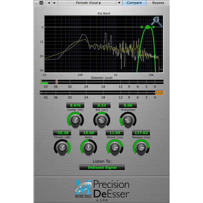 Metric Halo Precision DeEsser Mac PC eLicense